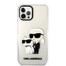 Karl Lagerfeld KLHCP12MHNKCTGT iPhone 12/12 Pro 6,1" transparent hardcase Gliter Karl&Choupette na NearMe.pl