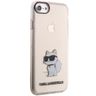 Karl Lagerfeld KLHCI8HNCHTCP iPhone 7/8/SE 2020 / SE 2022 różowy/pink hardcase Ikonik Choupette na NearMe.pl