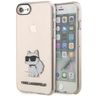 Karl Lagerfeld KLHCI8HNCHTCP iPhone 7/8/SE 2020 / SE 2022 różowy/pink hardcase Ikonik Choupette na NearMe.pl