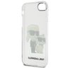Karl Lagerfeld KLHCI8HNKCTGT iPhone 7/8/SE 2020 / SE 2022 transparent hardcase Gliter Karl&Choupette na NearMe.pl