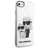 Karl Lagerfeld KLHCI8HNKCTGT iPhone 7/8/SE 2020 / SE 2022 transparent hardcase Gliter Karl&Choupette na NearMe.pl