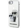 Karl Lagerfeld KLHCI8HNKCTGT iPhone 7/8/SE 2020 / SE 2022 transparent hardcase Gliter Karl&Choupette na NearMe.pl