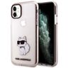 Karl Lagerfeld KLHCN61HNCHTCP iPhone 11/ Xr 6,1" różowy/pink hardcase Ikonik Choupette na NearMe.pl