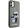 Karl Lagerfeld KLHCN61HNKCTGK iPhone 11/ Xr 6,1" czarny/black hardcase Gliter Karl&Choupette na NearMe.pl