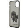 Karl Lagerfeld KLHCN61HNKCTGK iPhone 11/ Xr 6,1" czarny/black hardcase Gliter Karl&Choupette na NearMe.pl