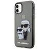 Karl Lagerfeld KLHCN61HNKCTGK iPhone 11/ Xr 6,1" czarny/black hardcase Gliter Karl&Choupette na NearMe.pl