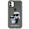 Karl Lagerfeld KLHCN61HNKCTGK iPhone 11/ Xr 6,1" czarny/black hardcase Gliter Karl&Choupette na NearMe.pl