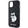 Karl Lagerfeld KLHCP14SSAKHPCK iPhone 14 / 15 / 13 6.1" czarny/black Saffiano Monogram Choupette na NearMe.pl