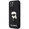 Karl Lagerfeld KLHCP14S3DRKINK iPhone 14/ 15 / 13 6.1" czarny/black hardcase Rubber Ikonik 3D na NearMe.pl