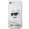 Karl Lagerfeld KLHCI8LNCHCS iPhone 7/8/SE 2020 / SE 2022 srebrny/silver hardcase Glitter Choupette Head na NearMe.pl