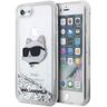 Karl Lagerfeld KLHCI8LNCHCS iPhone 7/8/SE 2020 / SE 2022 srebrny/silver hardcase Glitter Choupette Head na NearMe.pl