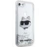 Karl Lagerfeld KLHCI8LNCHCS iPhone 7/8/SE 2020 / SE 2022 srebrny/silver hardcase Glitter Choupette Head na NearMe.pl