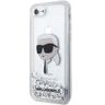 Karl Lagerfeld KLHCI8LNKHCH iPhone 7/8/SE 2020 / SE 2022 srebrny/silver hardcase Glitter Karl Head na NearMe.pl