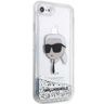 Karl Lagerfeld KLHCI8LNKHCH iPhone 7/8/SE 2020 / SE 2022 srebrny/silver hardcase Glitter Karl Head na NearMe.pl