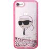 Karl Lagerfeld KLHCI8LNKHCP iPhone 7/8/SE 2020 / SE 2022 różowy/pink hardcase Glitter Karl Head na NearMe.pl