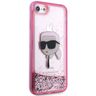 Karl Lagerfeld KLHCI8LNKHCP iPhone 7/8/SE 2020 / SE 2022 różowy/pink hardcase Glitter Karl Head na NearMe.pl
