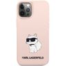 Karl Lagerfeld KLHCP12MSNCHBCP iPhone 12/12 Pro 6,1" hardcase różowy/pink Silicone Choupette na NearMe.pl