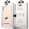 Karl Lagerfeld KLHCP12MSNCHBCP iPhone 12/12 Pro 6,1" hardcase różowy/pink Silicone Choupette na NearMe.pl