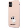 Karl Lagerfeld KLHCN61SNCHBCP iPhone 11/XR 6,1" hardcase różowy/pink Silicone Choupette na NearMe.pl