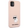 Karl Lagerfeld KLHCN61SNCHBCP iPhone 11/XR 6,1" hardcase różowy/pink Silicone Choupette na NearMe.pl
