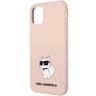 Karl Lagerfeld KLHCN61SNCHBCP iPhone 11/XR 6,1" hardcase różowy/pink Silicone Choupette na NearMe.pl