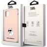 Karl Lagerfeld KLHCN61SNCHBCP iPhone 11/XR 6,1" hardcase różowy/pink Silicone Choupette na NearMe.pl