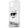 Karl Lagerfeld KLHCN61LNCHCS iPhone 11/XR srebrny/silver hardcase Glitter Choupette Head na NearMe.pl
