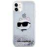 Karl Lagerfeld KLHCN61LNCHCS iPhone 11/XR srebrny/silver hardcase Glitter Choupette Head na NearMe.pl
