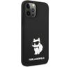 Karl Lagerfeld KLHCP12MSNCHBCK iPhone 12/12 Pro 6,1" hardcase czarny/black Silicone Choupette na NearMe.pl