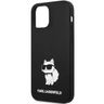 Karl Lagerfeld KLHCP12MSNCHBCK iPhone 12/12 Pro 6,1" hardcase czarny/black Silicone Choupette na NearMe.pl