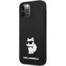 Karl Lagerfeld KLHCP12MSNCHBCK iPhone 12/12 Pro 6,1" hardcase czarny/black Silicone Choupette na NearMe.pl