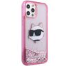 Karl Lagerfeld KLHCP12MLNCHCP iPhone 12/12 Pro 6,1" różowy/pink hardcase Glitter Choupette Head na NearMe.pl