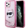 Karl Lagerfeld KLHCP12MLNCHCP iPhone 12/12 Pro 6,1" różowy/pink hardcase Glitter Choupette Head na NearMe.pl