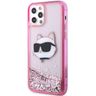 Karl Lagerfeld KLHCP12MLNCHCP iPhone 12/12 Pro 6,1" różowy/pink hardcase Glitter Choupette Head na NearMe.pl
