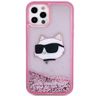 Karl Lagerfeld KLHCP12MLNCHCP iPhone 12/12 Pro 6,1" różowy/pink hardcase Glitter Choupette Head na NearMe.pl