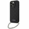 Karl Lagerfeld KLHCP14LSACKLHPK iPhone 14 Pro 6.1" czarny/black hardcase Saffiano Monogram Chain na NearMe.pl