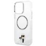 Karl Lagerfeld KLHMP13XHNKCIT iPhone 13Pro Max 6,7" hardcase transparent Iconic Karl&Choupette Magsafe na NearMe.pl