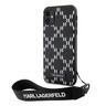 Karl Lagerfeld KLHCN61SAKLMBSK iPhone 11/ Xr  6.1" czarny/black hardcase Monogram Losange Saffiano na NearMe.pl