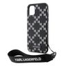 Karl Lagerfeld KLHCN61SAKLMBSK iPhone 11/ Xr  6.1" czarny/black hardcase Monogram Losange Saffiano na NearMe.pl