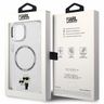 Karl Lagerfeld KLHMP13MHNKCIT iPhone 13/ 14 / 15 6.1" hardcase transparent Iconic Karl&Choupette Magsafe na NearMe.pl
