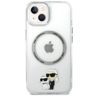 Karl Lagerfeld KLHMP13MHNKCIT iPhone 13/ 14 / 15 6.1" hardcase transparent Iconic Karl&Choupette Magsafe na NearMe.pl