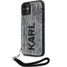 Karl Lagerfeld KLHCN61PSQRKS iPhone 11 / Xr  6,1" srebrny/silver hardcase Sequins Cord na NearMe.pl