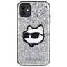 Karl Lagerfeld KLHCN61G2CPS iPhone 11 / Xr 6.1" srebrny/silver hardcase Glitter Choupette Patch na NearMe.pl