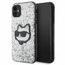 Karl Lagerfeld KLHCN61G2CPS iPhone 11 / Xr 6.1" srebrny/silver hardcase Glitter Choupette Patch na NearMe.pl