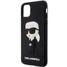 Karl Lagerfeld KLHCN613DRKINK iPhone 11/ Xr 6.1" czarny/black hardcase Rubber Ikonik 3D na NearMe.pl
