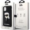 Karl Lagerfeld KLHCN613DRKINK iPhone 11/ Xr 6.1" czarny/black hardcase Rubber Ikonik 3D na NearMe.pl