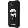 Karl Lagerfeld KLHCN613DRKINK iPhone 11/ Xr 6.1" czarny/black hardcase Rubber Ikonik 3D na NearMe.pl