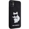 Karl Lagerfeld KLHCN613DRKHNK iPhone 11/ Xr 6.1" czarny/black hardcase Rubber Choupette 3D na NearMe.pl