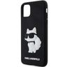 Karl Lagerfeld KLHCN613DRKHNK iPhone 11/ Xr 6.1" czarny/black hardcase Rubber Choupette 3D na NearMe.pl