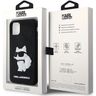Karl Lagerfeld KLHCN613DRKHNK iPhone 11/ Xr 6.1" czarny/black hardcase Rubber Choupette 3D na NearMe.pl